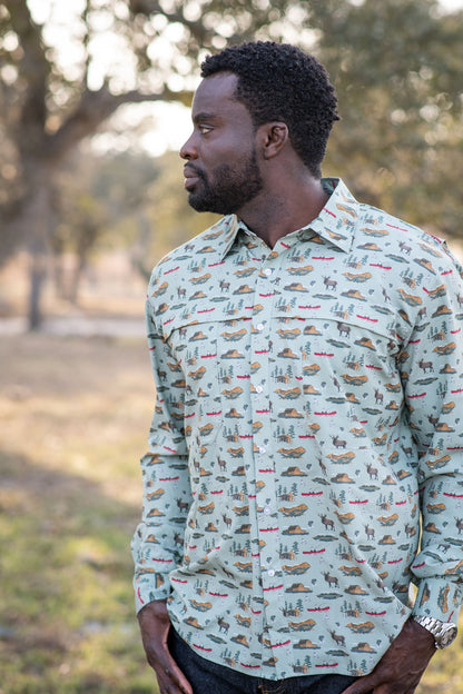 Men's - Great Outdoors Long Sleeve Shirt