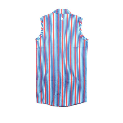 Guayabera - Liberty Stripe Sleeveless Dress