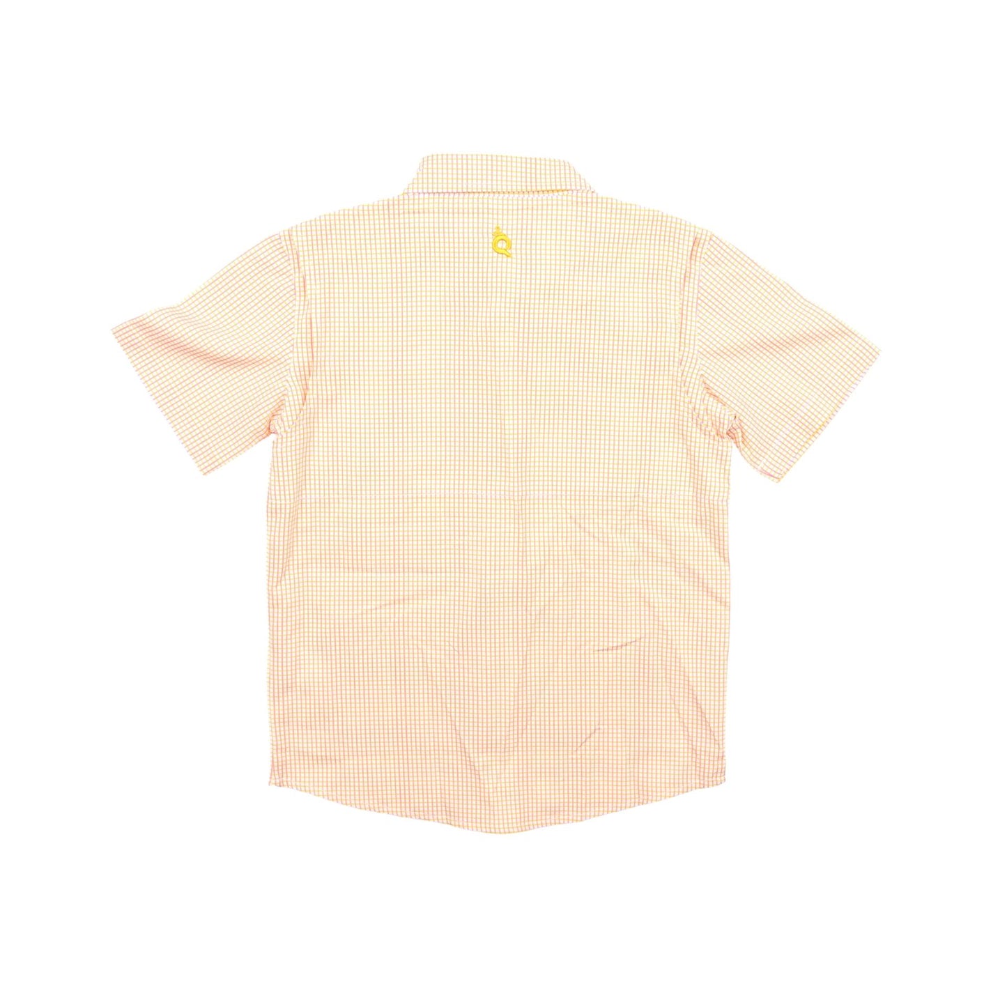 Guayabera - Pink/Citrus Check Short Sleeve Shirt