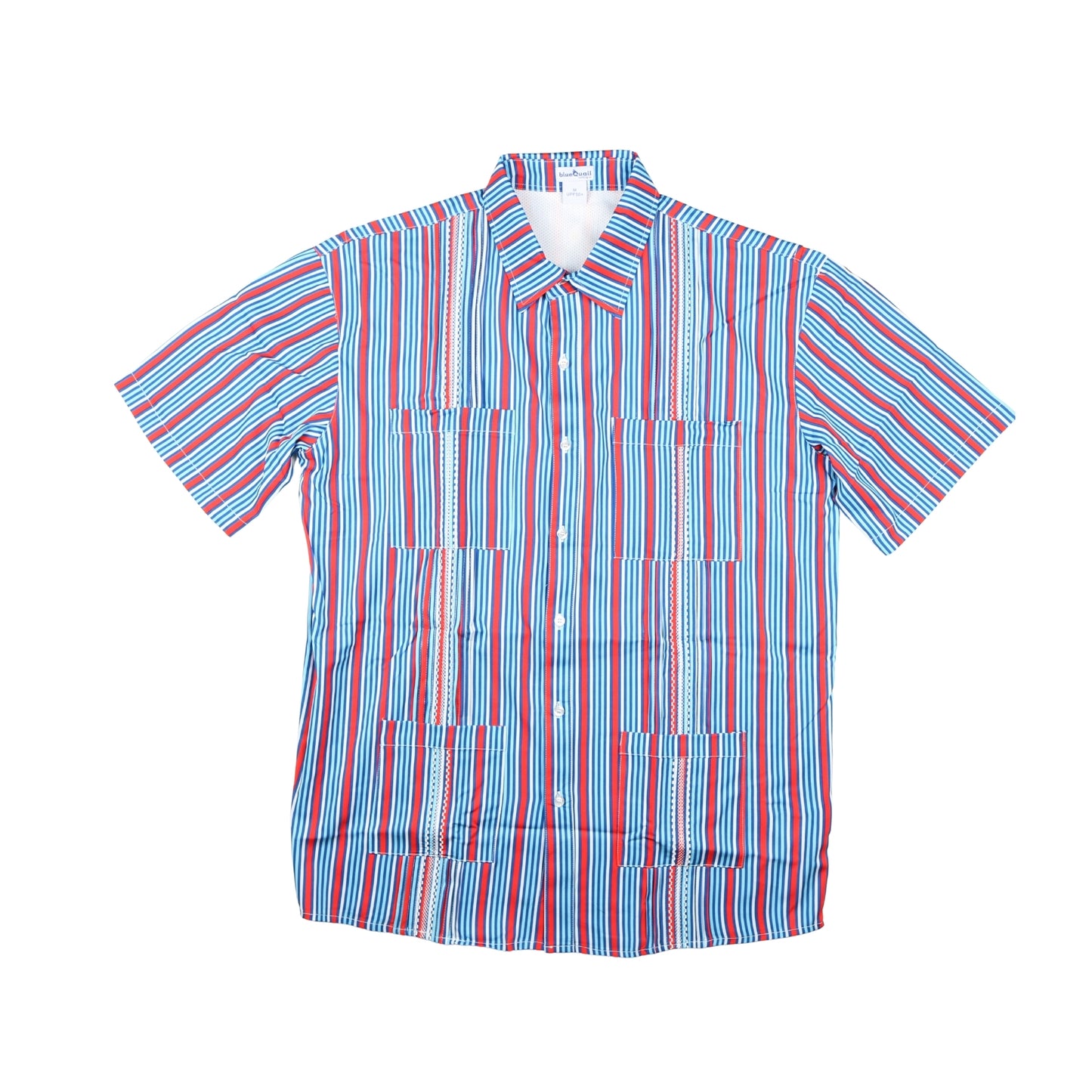 Men’s - Guayabera - Liberty Stripe Short Sleeve Shirt