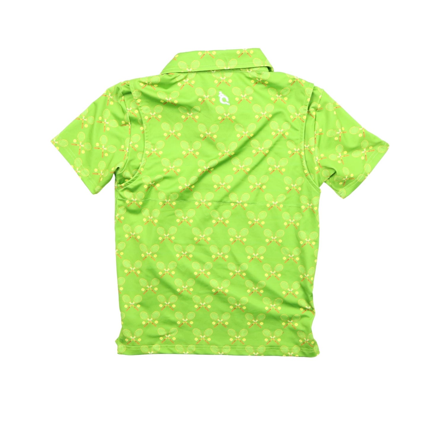 Retro Tennis Polo Short Sleeve Shirt