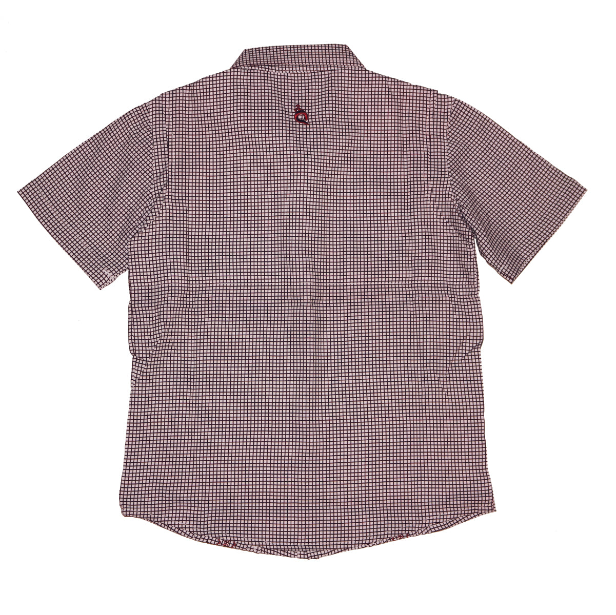 Men's - Gameday Guayabera - Maroon Short Sleeve Shirt