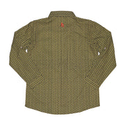 Khaki/Green Shells Long Sleeve Shirt
