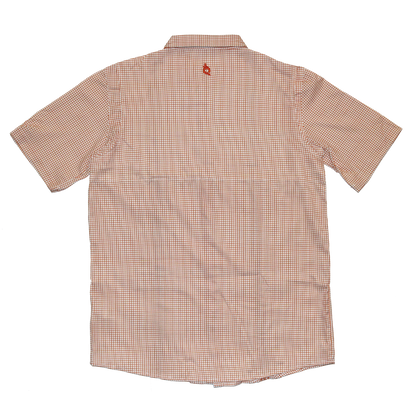 Gameday Guayabera - Burnt Orange Short Sleeve Shirt