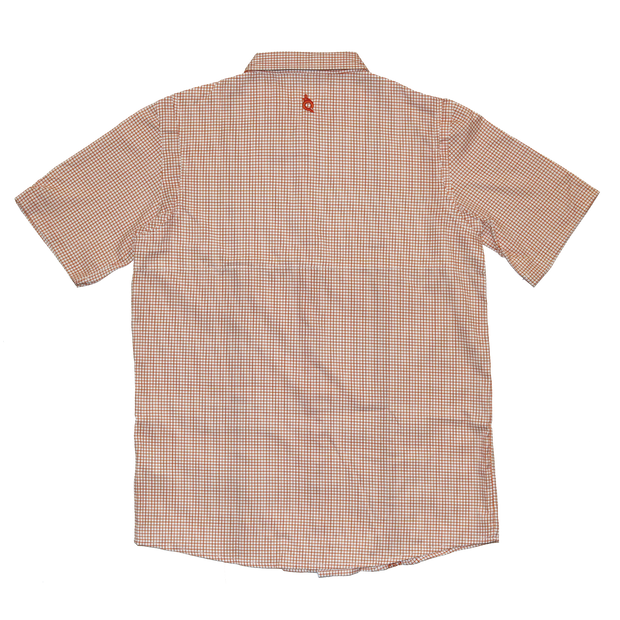 Gameday Guayabera - Burnt Orange Short Sleeve Shirt