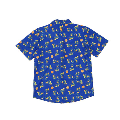 Men’s - Guayabera - Citrus Lattice Short Sleeve Shirt