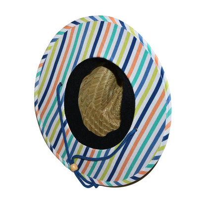 Cabana Stripe Straw Beach Hat