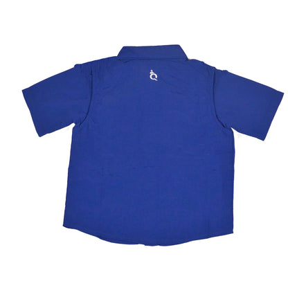 Navy Blue Short Sleeve Shirt